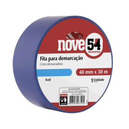 CINTA DEMARCATORIA ADHESIVA 48 MM.X 30 MTS.AZUL NOVE 54