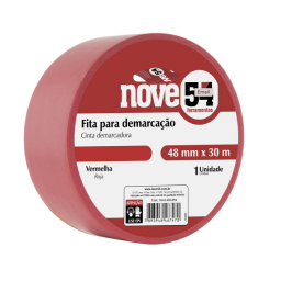 CINTA DEMARCATORIA ADHESIVA 48 MM.X 30 MTS.ROJA NOVE 54